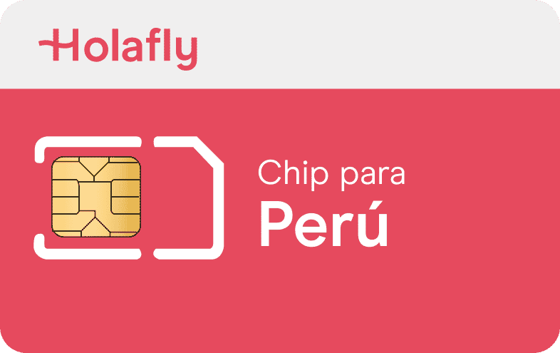 chip para Perú, Suramérica, Internet, datos, celular, móvil, Holafly