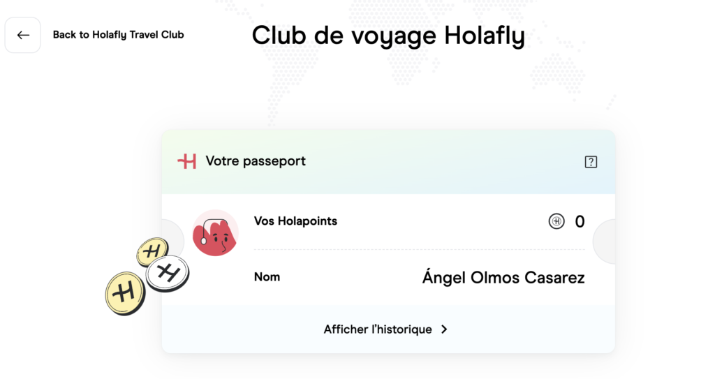 club de voyage holafly