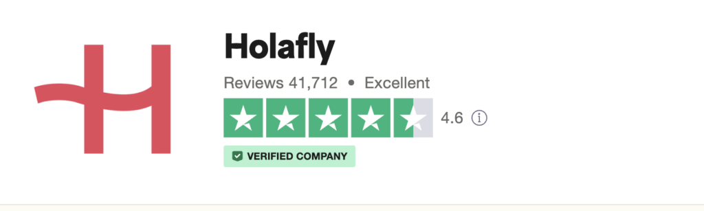 Trustpilot Holafly