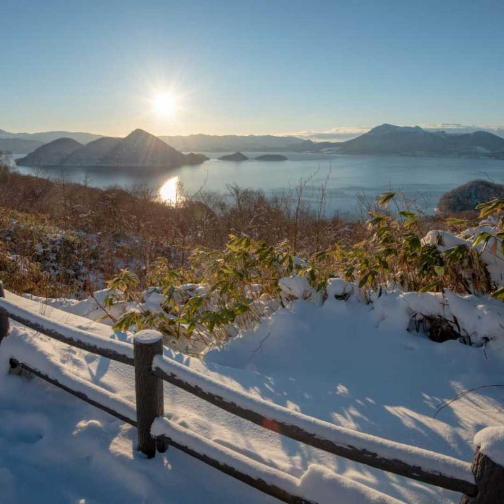 北海道冬季必去景点：洞爷湖