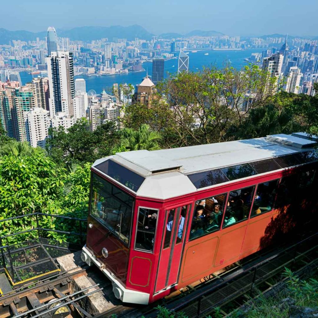  香港旅游景点：太平山顶