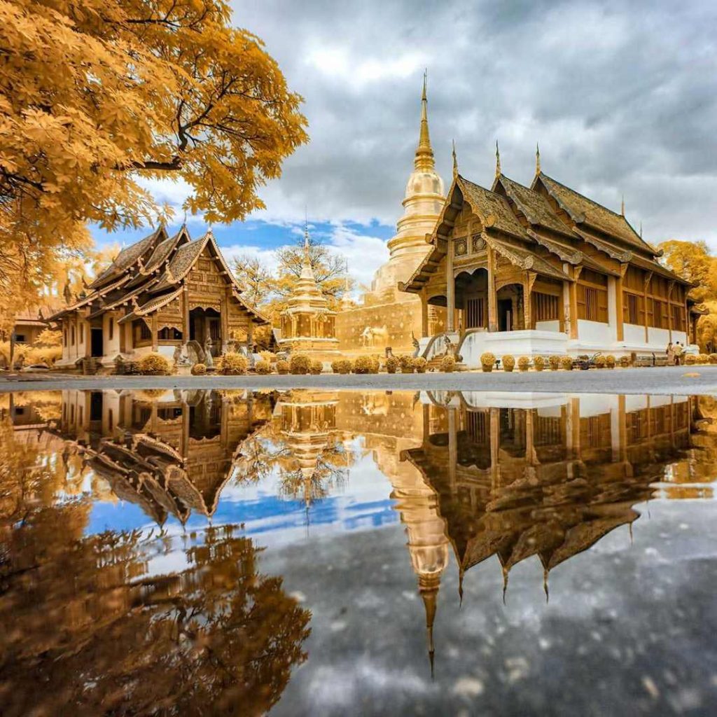 清迈天灯节顺游景点：帕辛寺