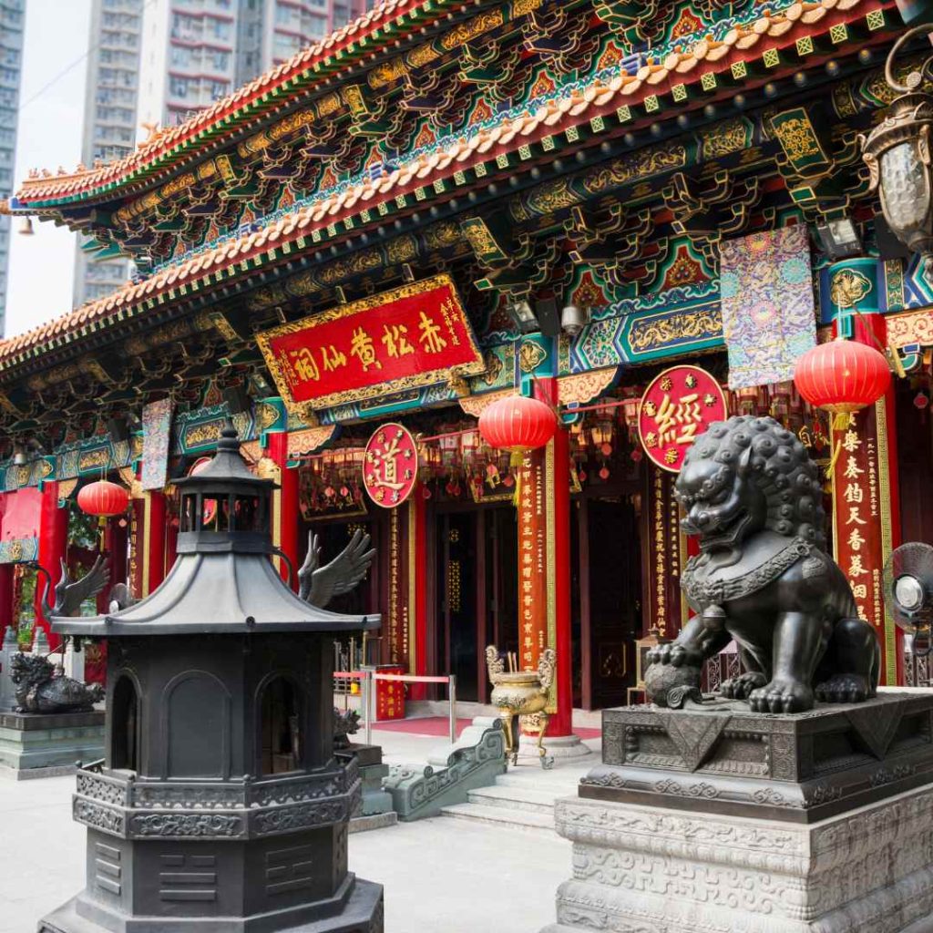  香港旅游景点：黄大仙祠