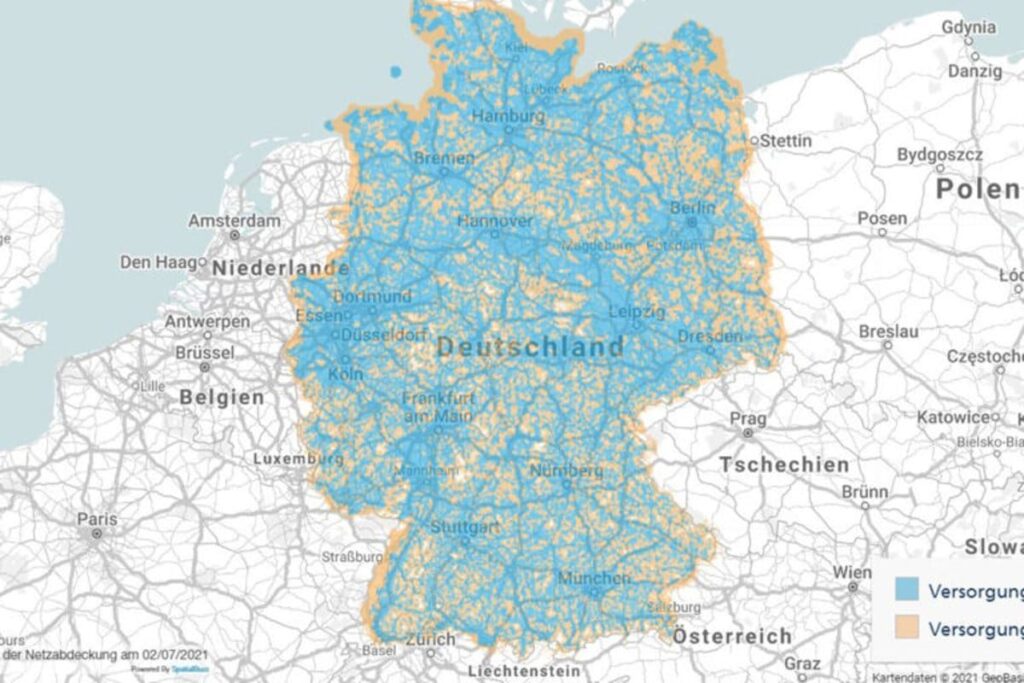 Abdeckunsgkarte Deutschland WLAN Router kaufen eSIM Holafly