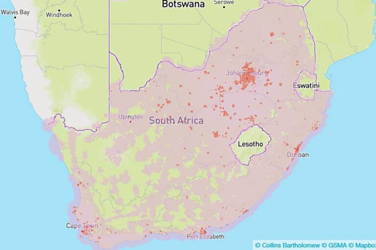 Abdeckungskarte-südafrika kaufen eSIM