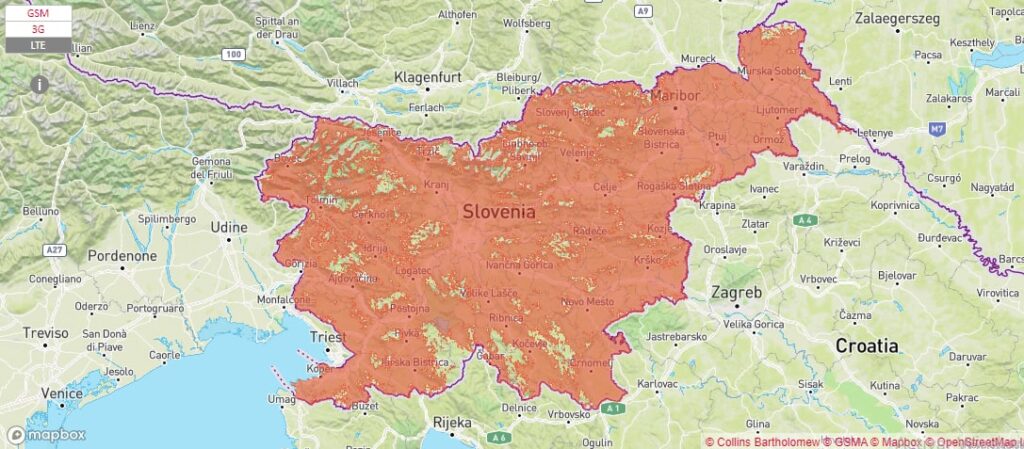 Abdeckungskarte Slowakei kaufen