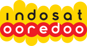 Logo des indonesischen Telefonanbieters Indosat.