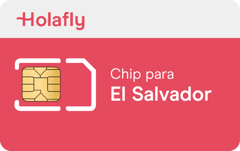 chip para El Salvador, datos, holafly, internet, celular, móvil