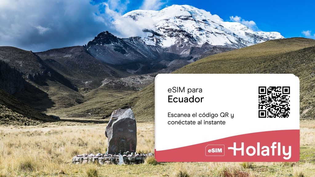 eSIM para Ecuador con datos ilimitados.