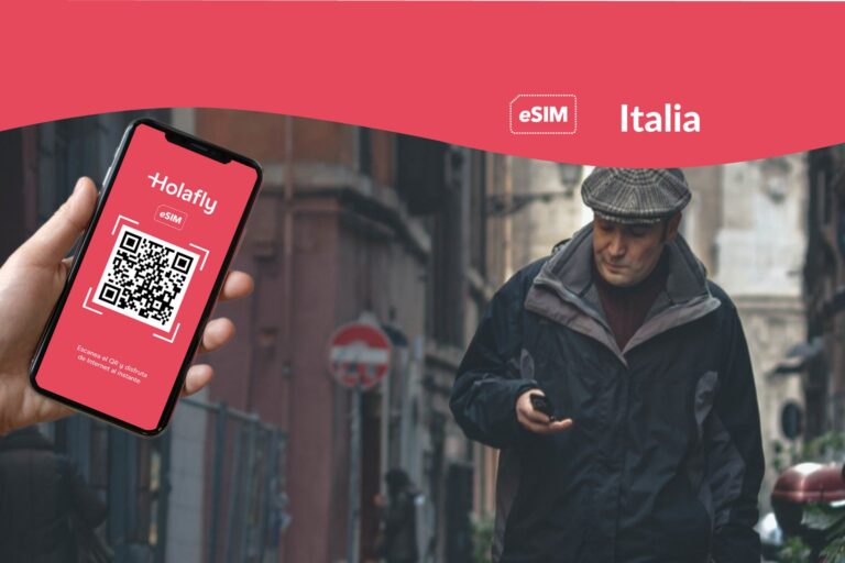 chip virtual para Italia, Roma, celular, datos, internet, holafly