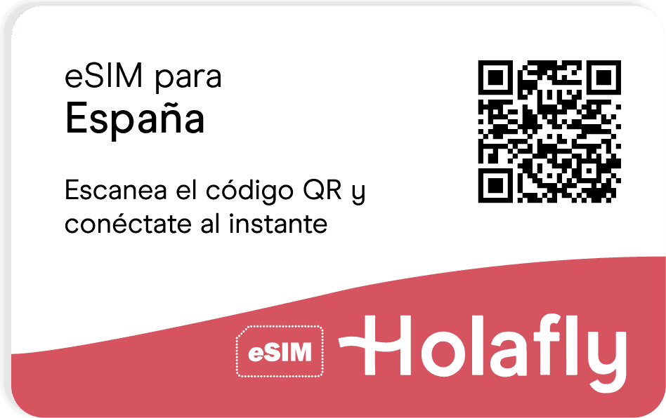 chip virtual para España, esim, tarjeta digital, datos, internet, Holafly, celular, teléfono, celular, datos móviles