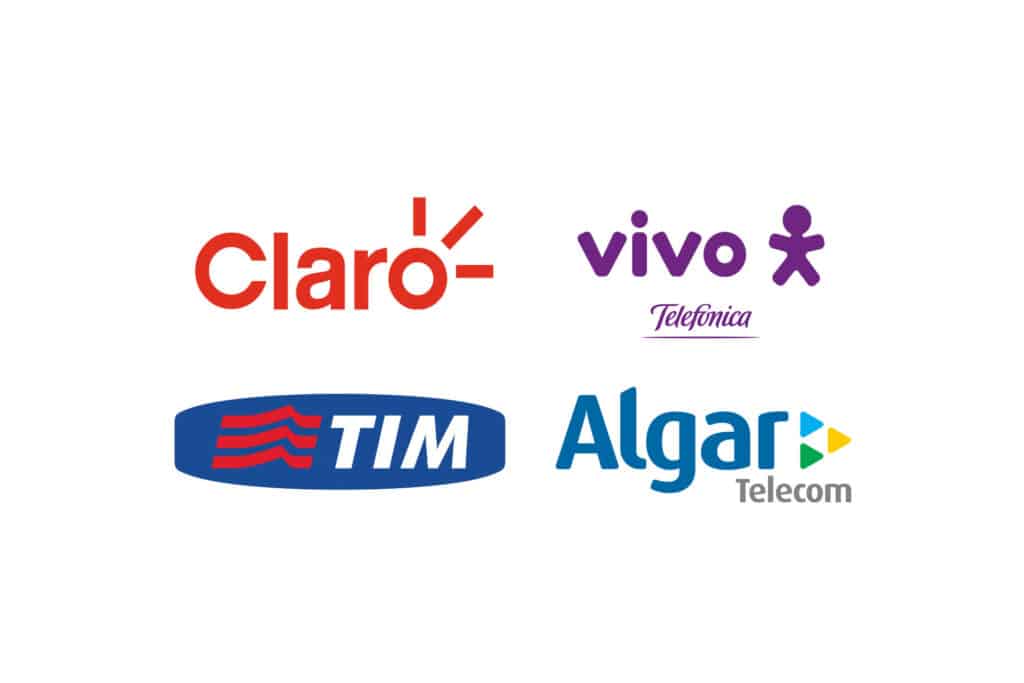 Marcas de operadores de internet y telefonía móvil en brasil