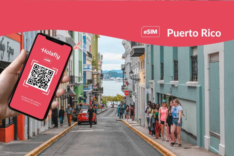 eSIM para Puerto Rico, Caribe, Estados Unidos, móvil, teléfono, smartphone, internet, datos móviles, Holafly