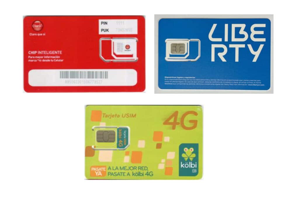 Tarjetas SIM en Costa Rica para tener internet