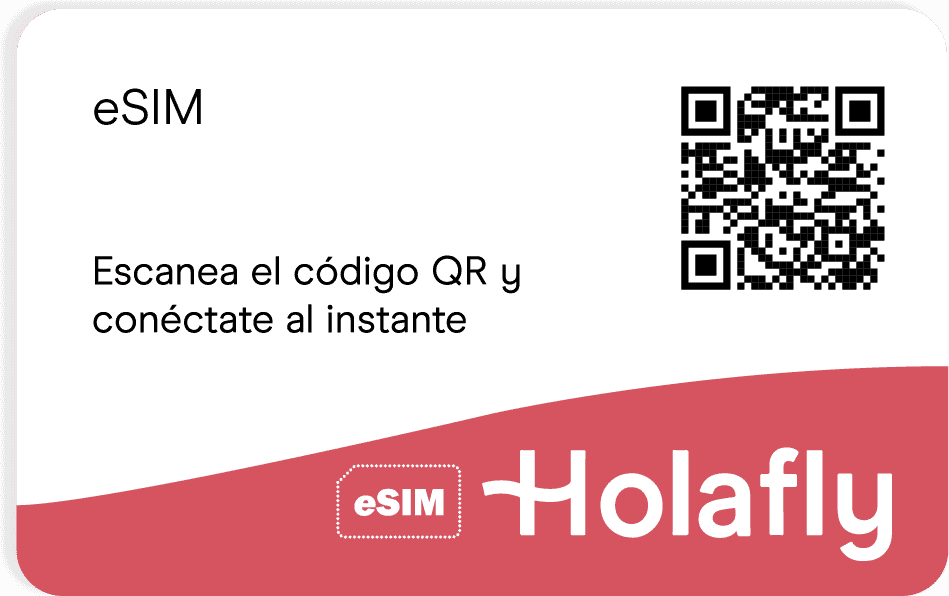 Tarjeta SIM virtual de Holafly.