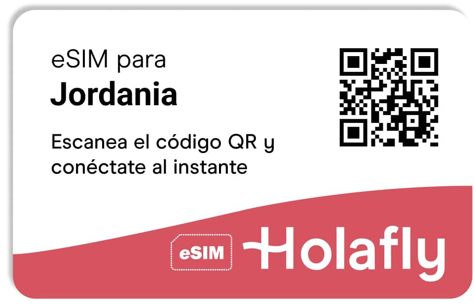 Tarjeta SIM Virtual Jordania de Holafly