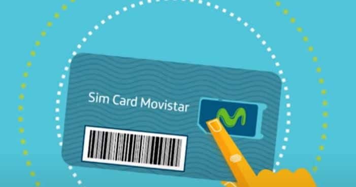  SIM Prepago Movistar 