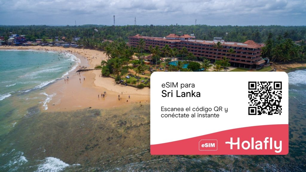 eSIM de Holafly para Sri Lanka