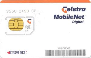 Tarjeta SIM Telstra.