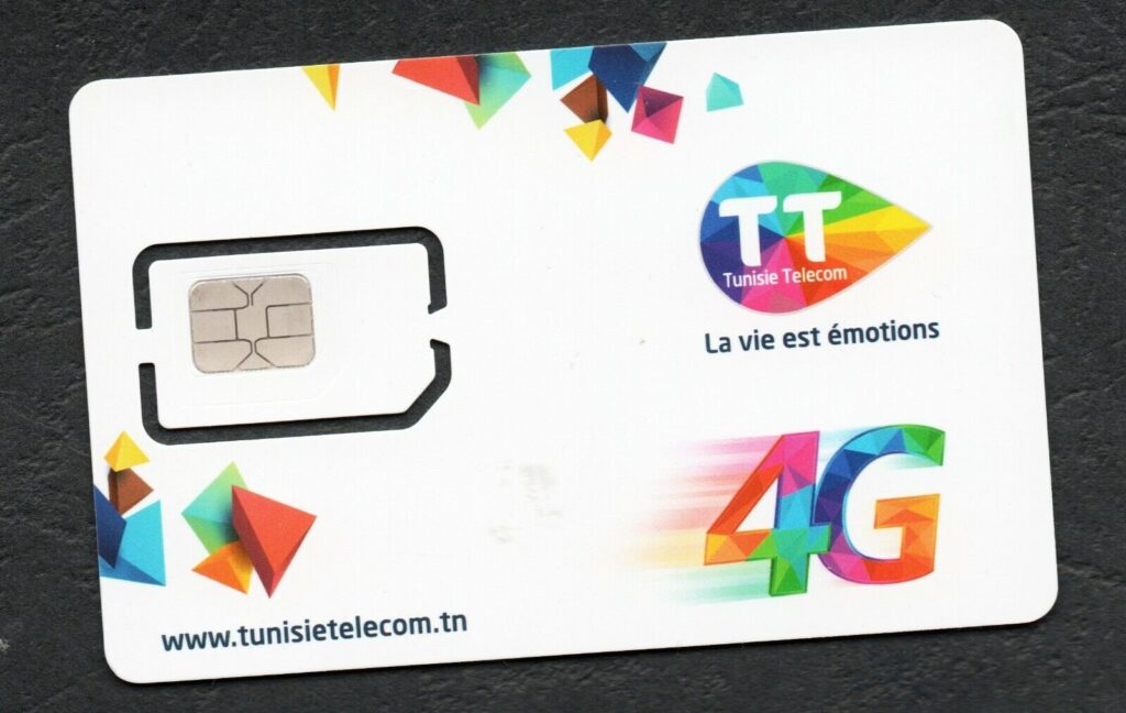 Tarjeta SIM Tunisie Telecom
