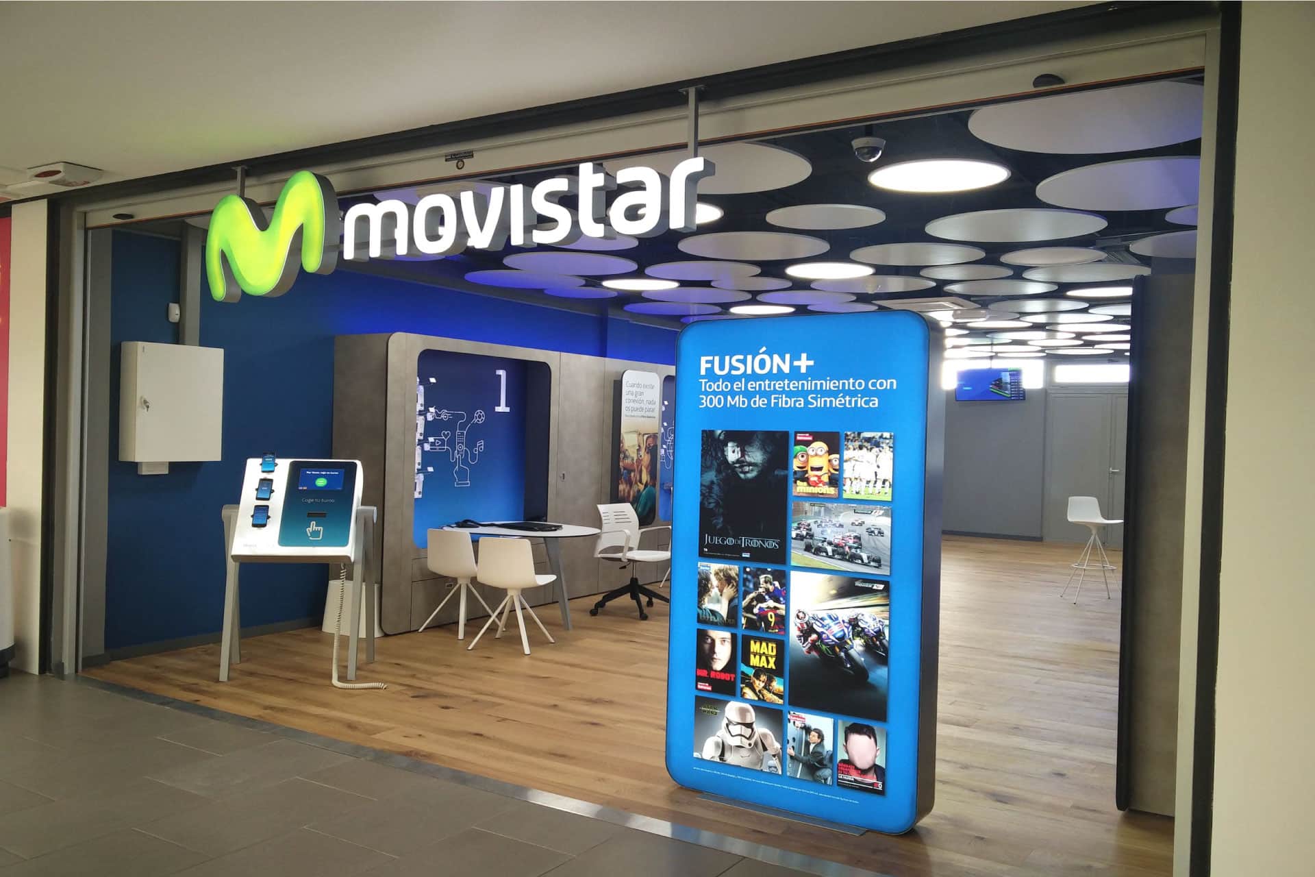 Tienda física Movistar España