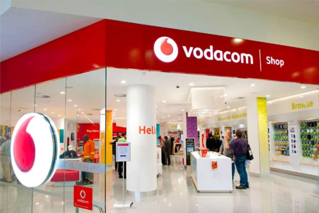 Vodacom operador de Tarjetas SIM en Sudáfrica