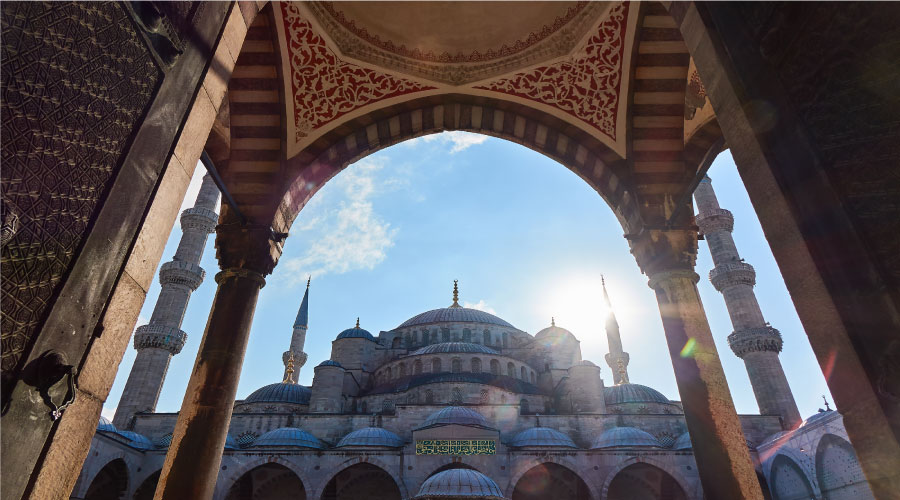 Mezquita Azul en Estambul, Turquía. Un país barato para viajar desde Argentina