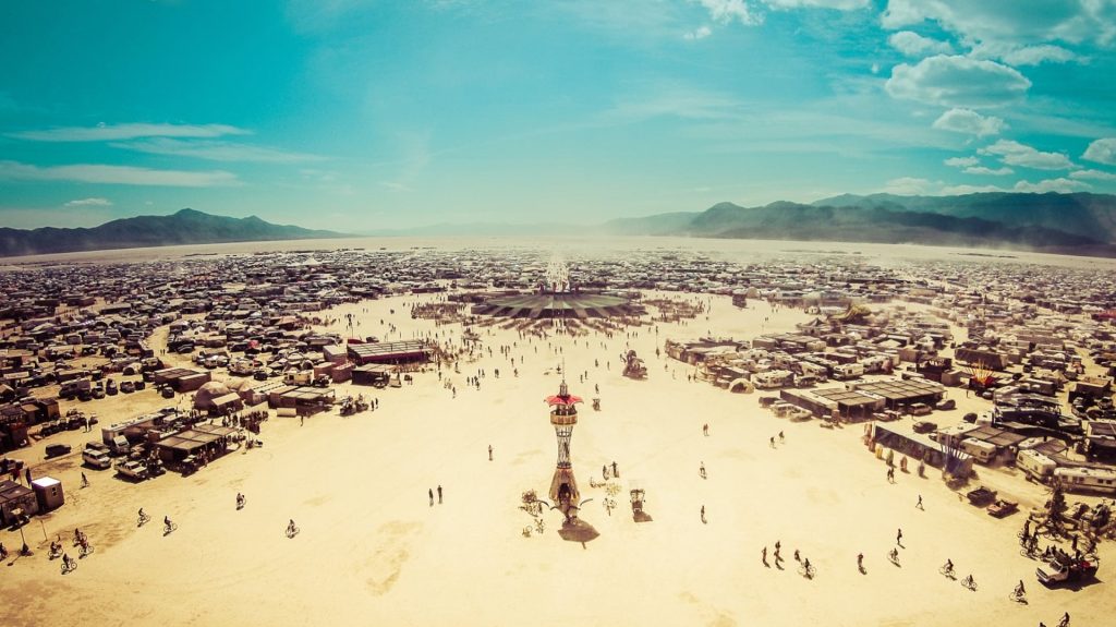 Campamento del Burning Man