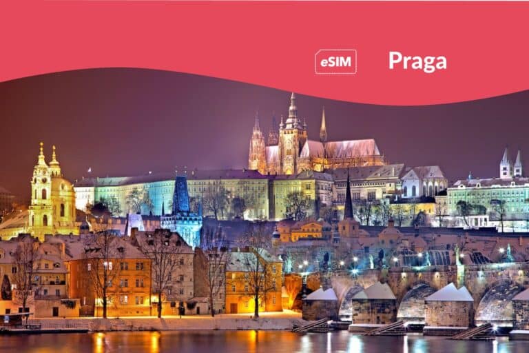 Tarjeta eSIM para Praga