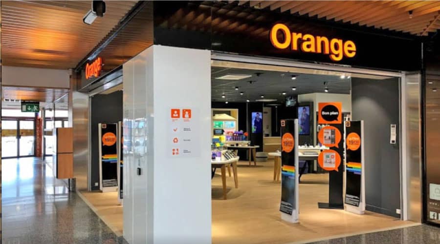 Tienda de Orange en Marruecos