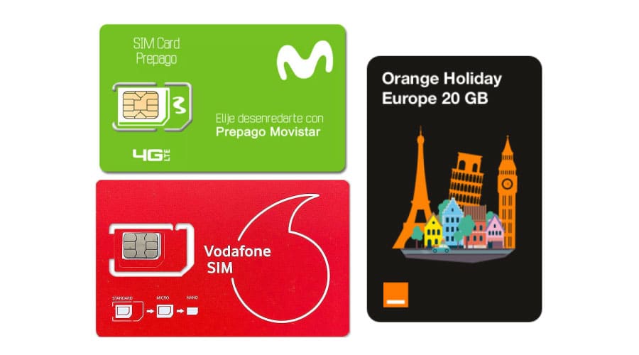 Marcas de operadores móviles que venden tarjetas SIM 