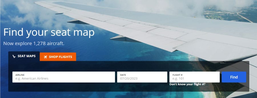 SeatGuru, una plataforma para encontrar mapas de asientos de aviones