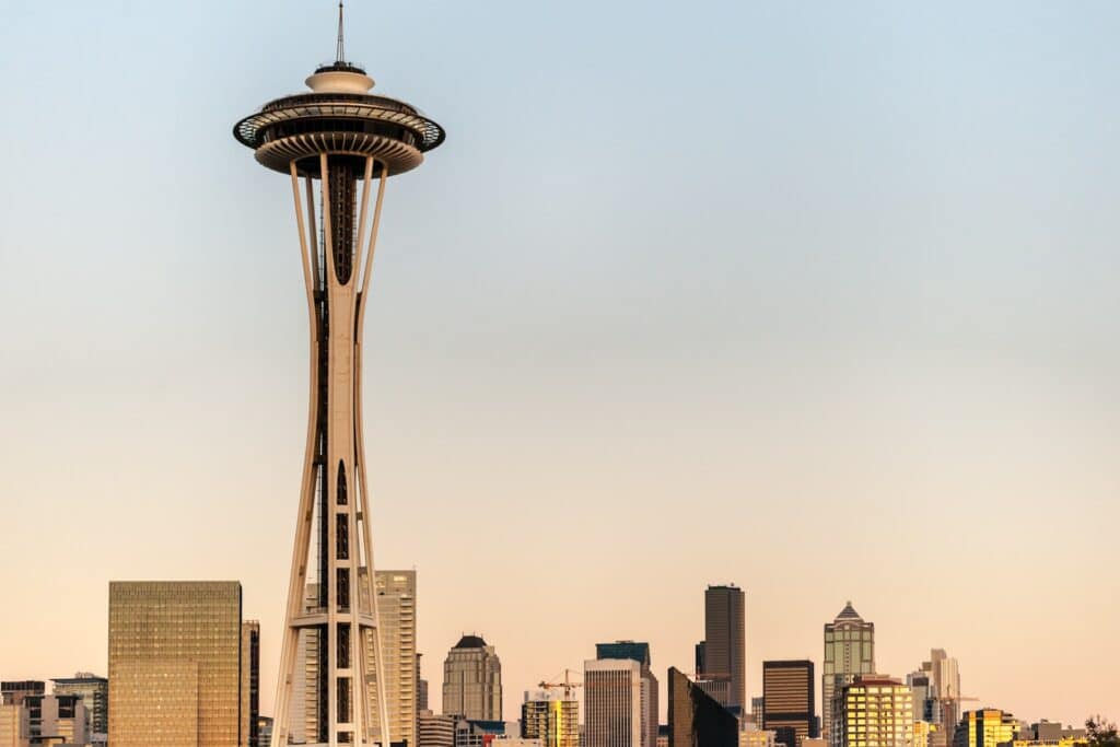 Mejores destinos de Estados Unidos - Space Needle en Seattle, Washington