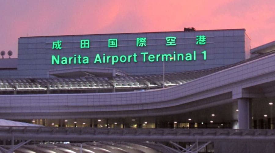 Aeropuerto Internacional de Narita en Tokio, Japón