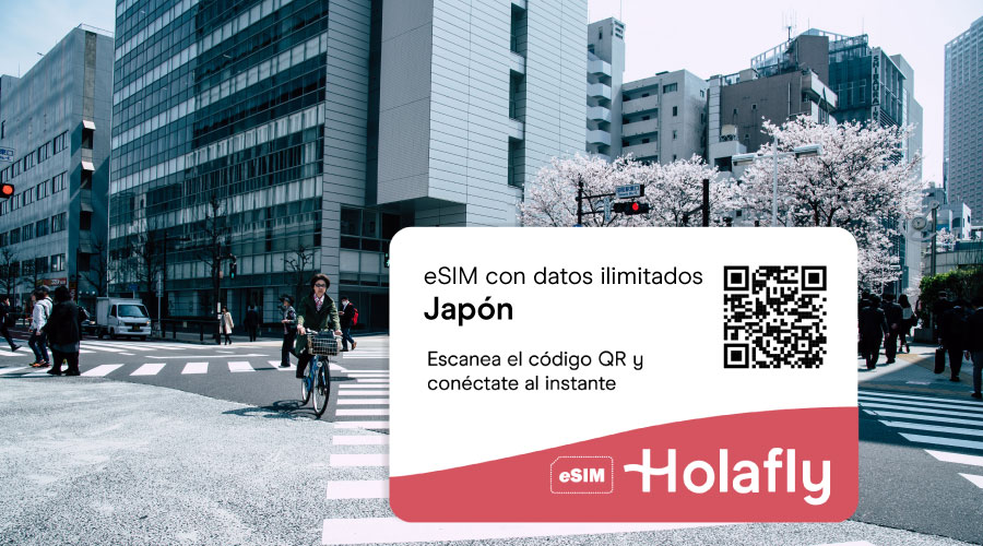 eSIM para Japón con datos ilimitados