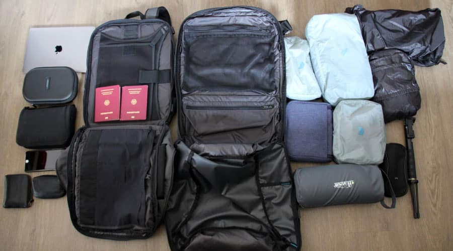 Packing cubes, maleta a Perú