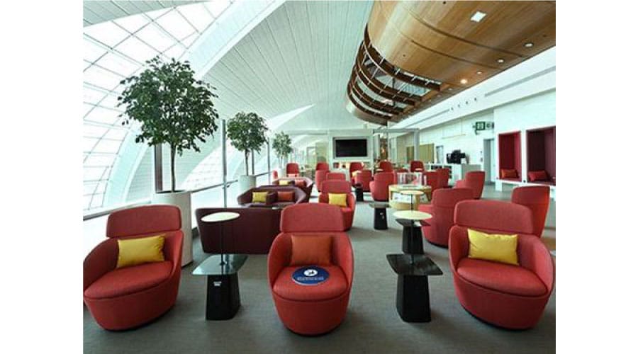 Sala VIP Mastercard en Aeropuerto de Dubái