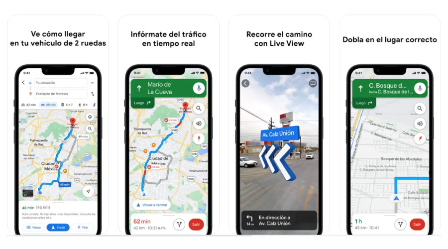 Usa Google Maps y otras apps para viajar, ubicarte y crear rutas