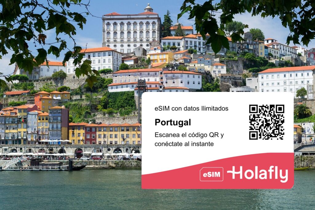 eSIM de Holafly con Datso Ilimitados para Portugal