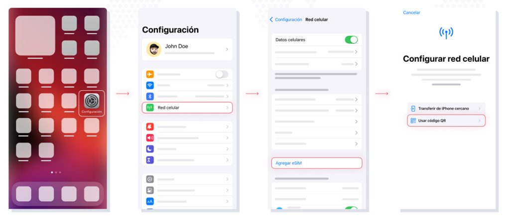 Activar eSIM para viajar en iOS - 1