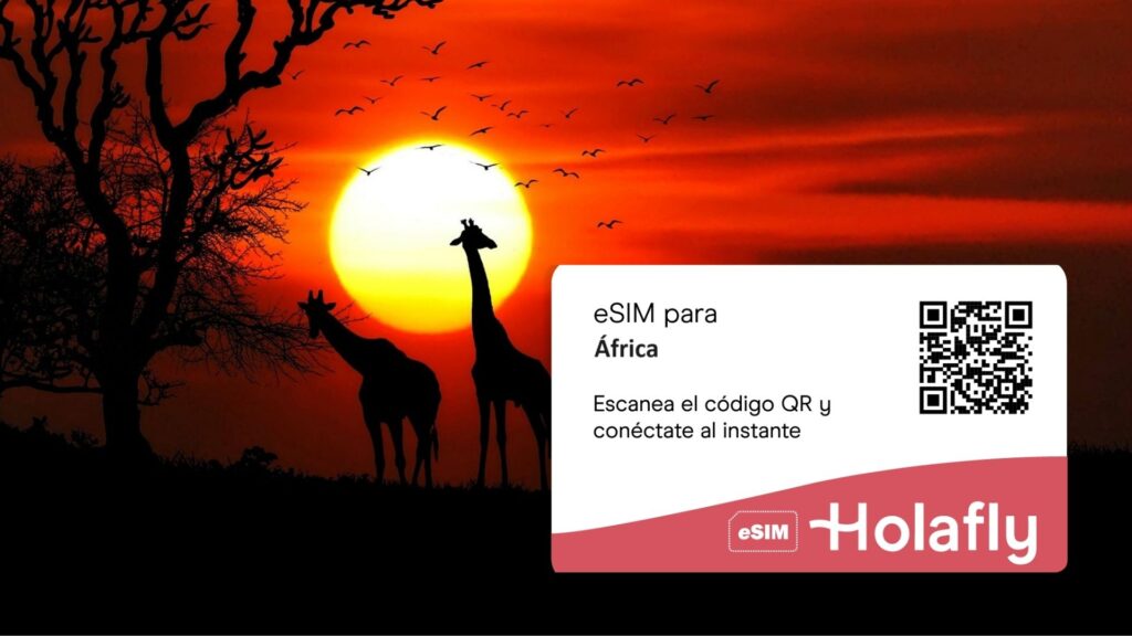 eSIM prepago para África de Holafly