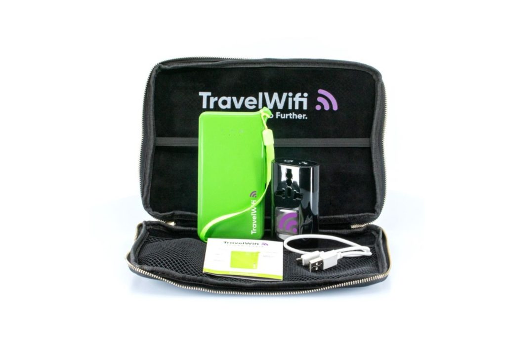 Kit de viaje Pocket WiFi de TravelWifi