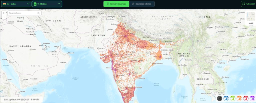 Red Móvil Vi en la India