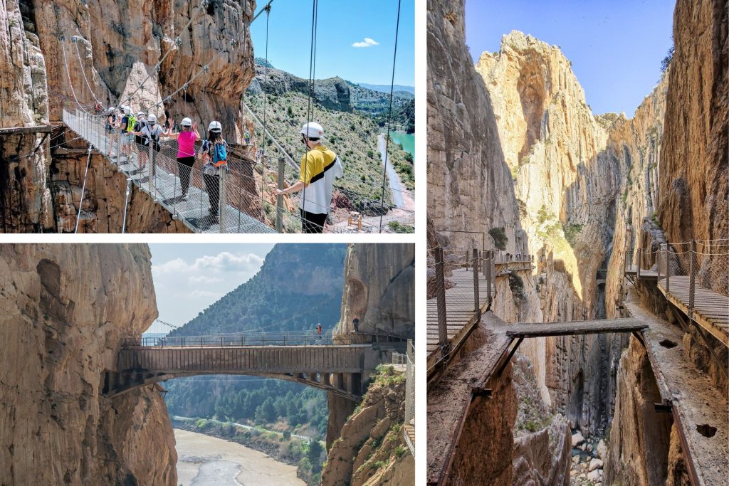 Caminito del Rey en Málaga, actividad de ocio.