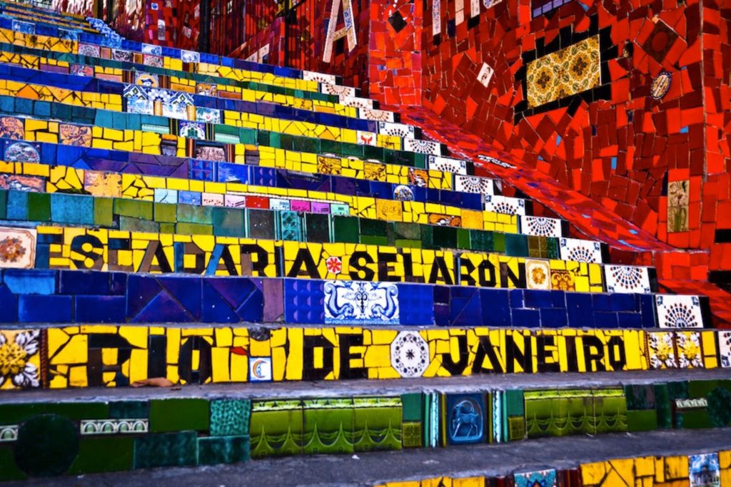 Escalera de Selarón en Río