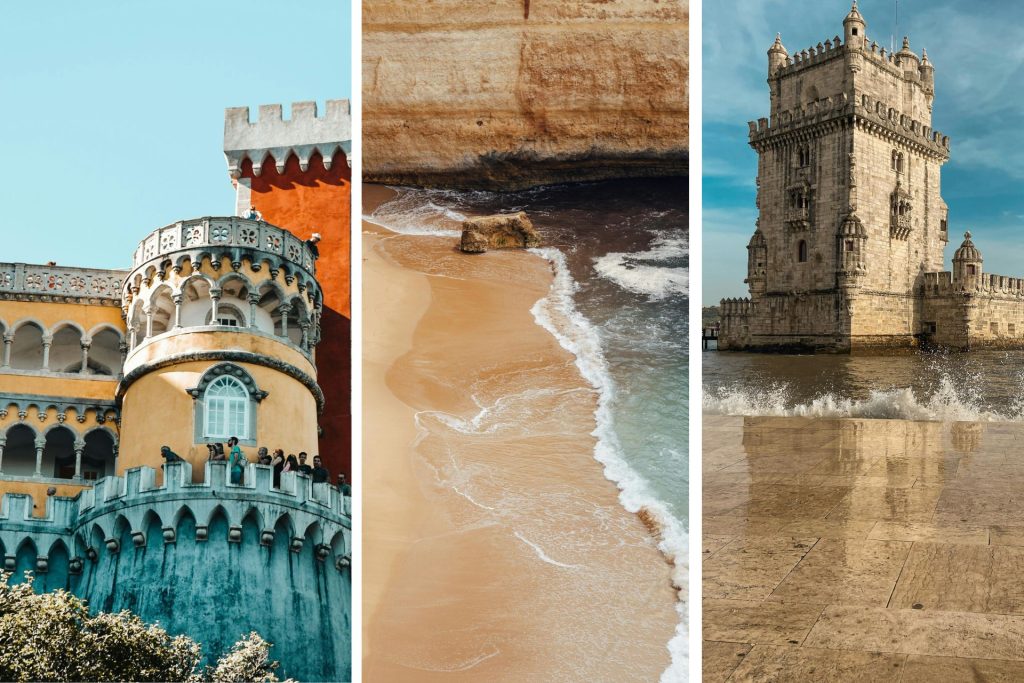 Lugares turísticos para visitar en Portugal.