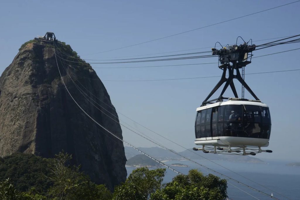 Teleférico hacía el Pan de azúcar