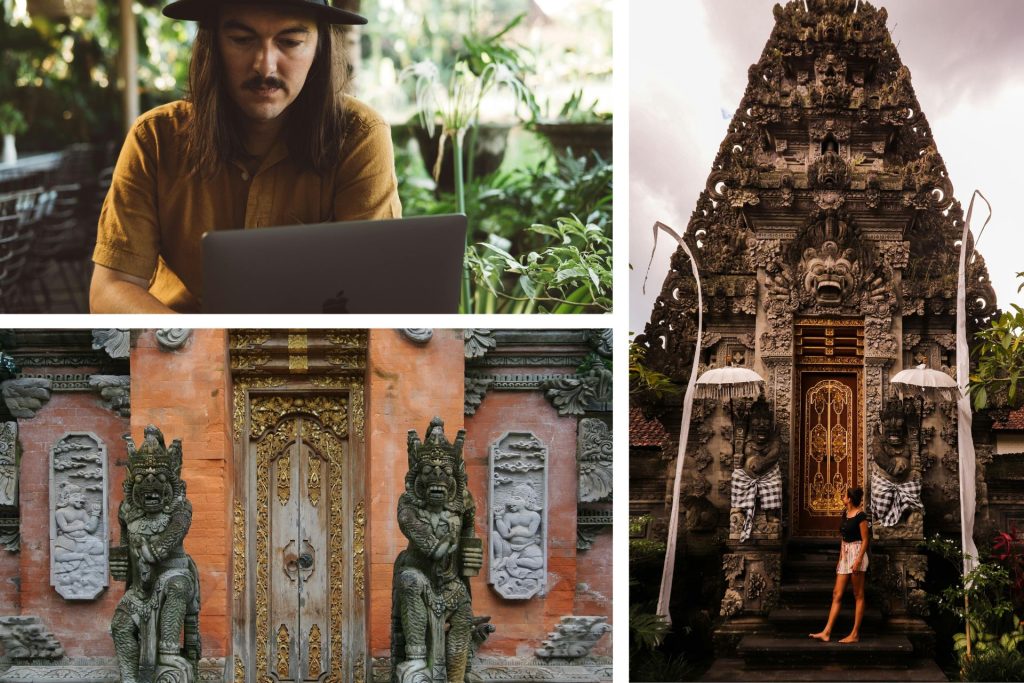 Ubud, lugar donde alojarse en Bali como nómada digital