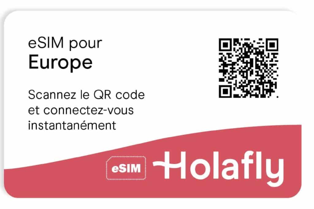 Carte SIM prepayee Europe holafly