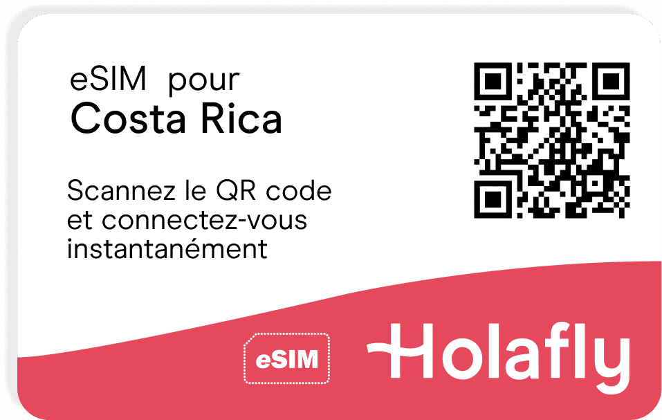 esim pour Costa Rica Holafly prépayée donnees comparatif achetez